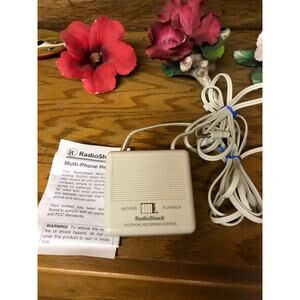 Vintage Phone Recording Control Radio Shack 43-1236